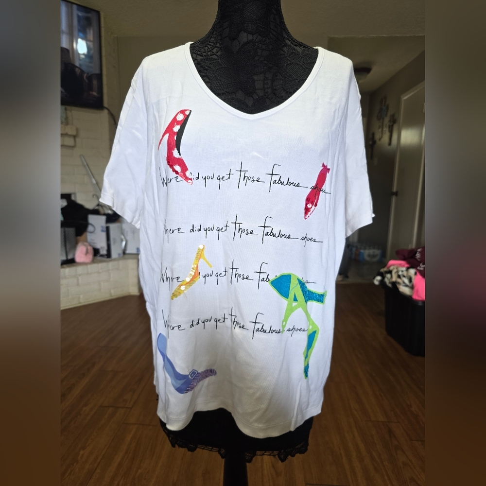 Requirements Woman Ivory Cotton Blouse